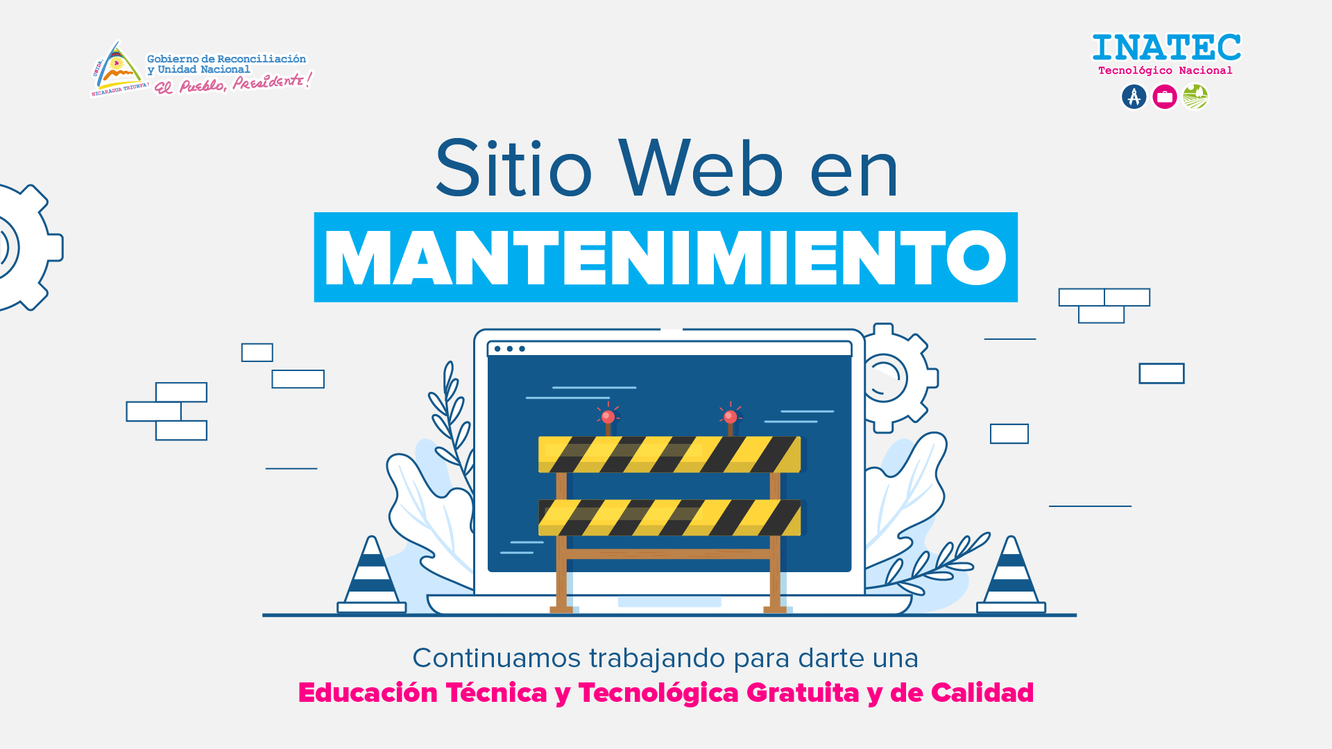 Página en mantenimiento